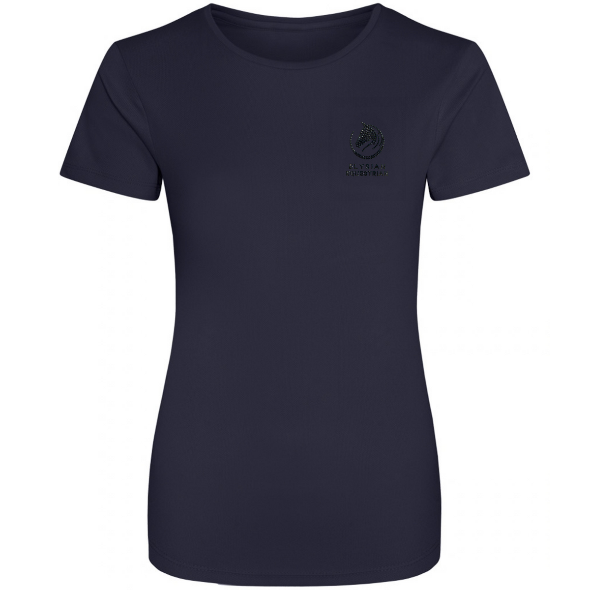 Crystal Short Sleeve Sports Tee