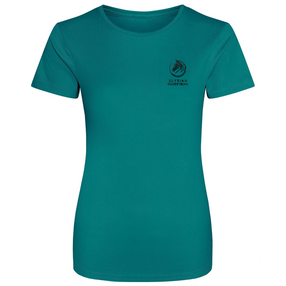 Crystal Short Sleeve Sports Tee